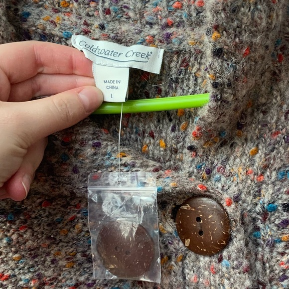 Coldwater Creek Wool Sweater NWT - Picture 2 of 4